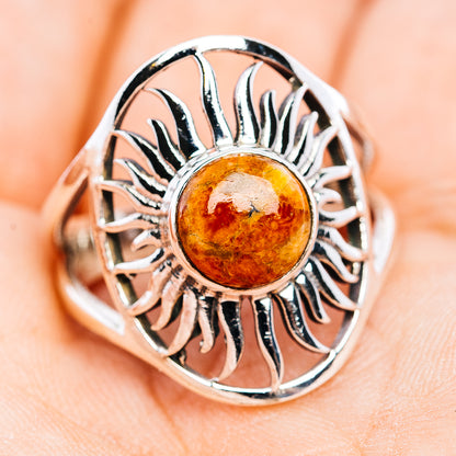 Sponge Coral Ring Size 9 (.925 Sterling Silver)