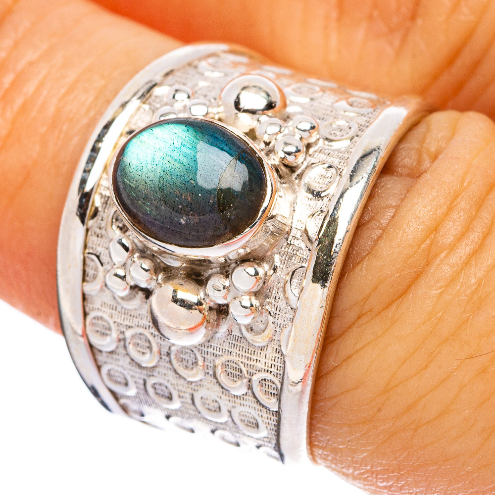 Labradorite Ring Size 6.5 (925 Sterling Silver) R146288