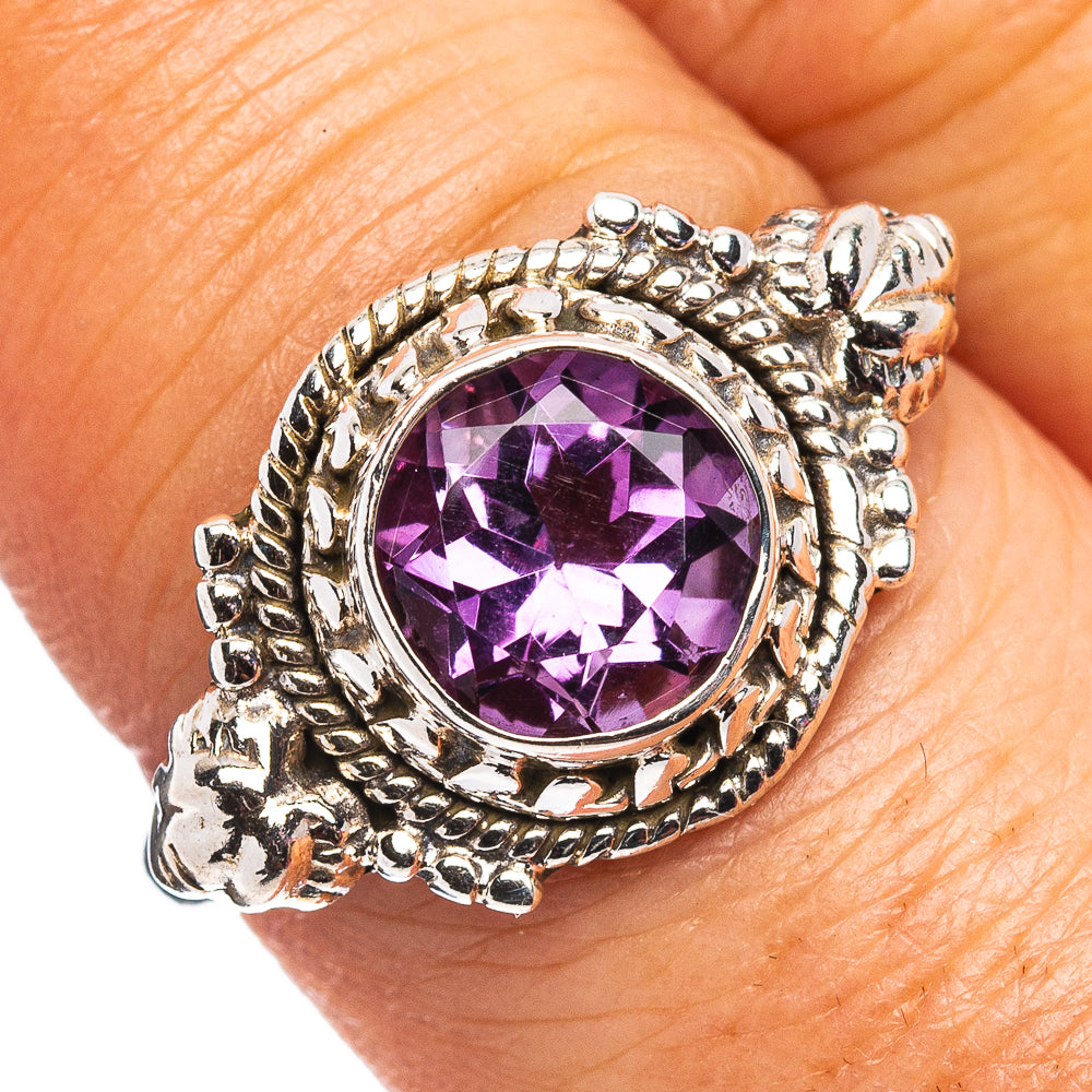 Amethyst Ring Size 8.25 (.925 Sterling Silver)