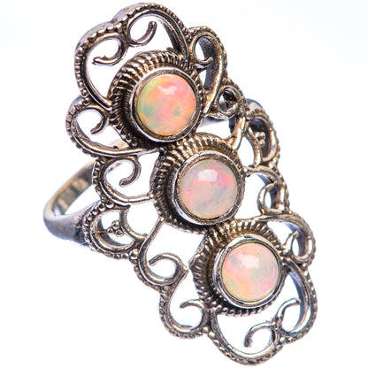 Ethiopian Opal Ring Size 8.25 (925 Sterling Silver) RING143411