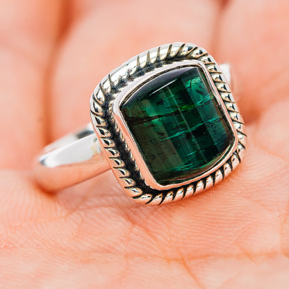 Premium Green Tourmaline Ring Size 7 (.925 Sterling Silver)