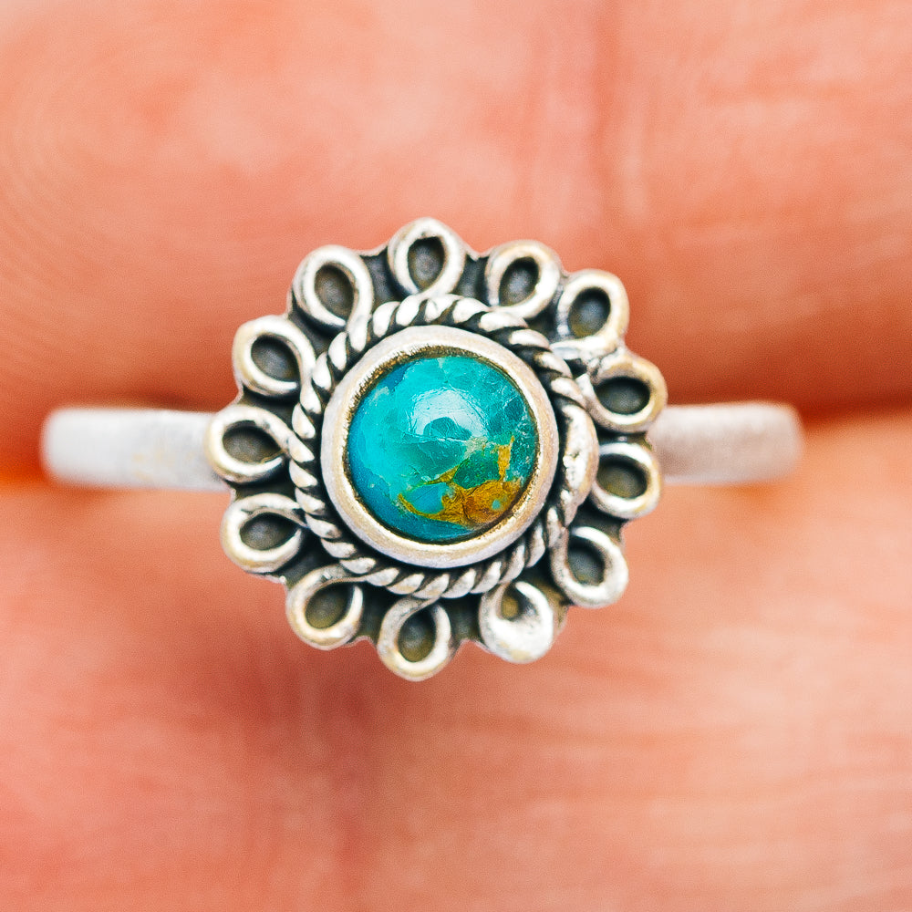 Emerald Valley Turquoise Ring | Ana Silver Co