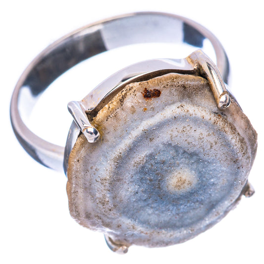 Desert Rose Druzy Ring Size 6 (925 Sterling Silver) R1663