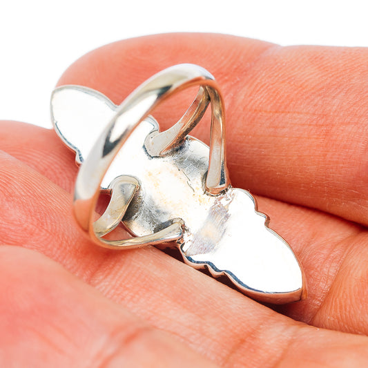 Larimar Ring Size 8.25 (.925 Sterling Silver)