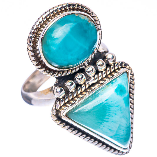 Larimar Ring Size 5.5 (925 Sterling Silver) R1695