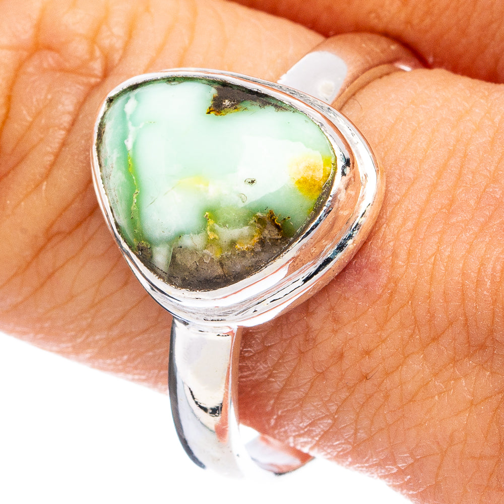 Rare Palomino Turquoise Ring Size 9.75 (925 Sterling Silver) R8198