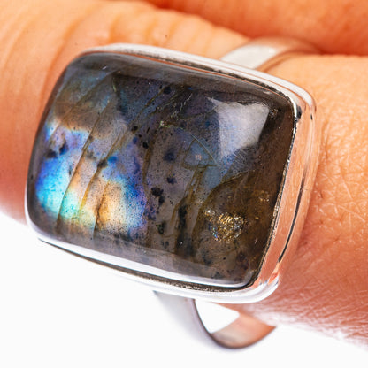 Labradorite Ring Size 11 (925 Sterling Silver) R142270