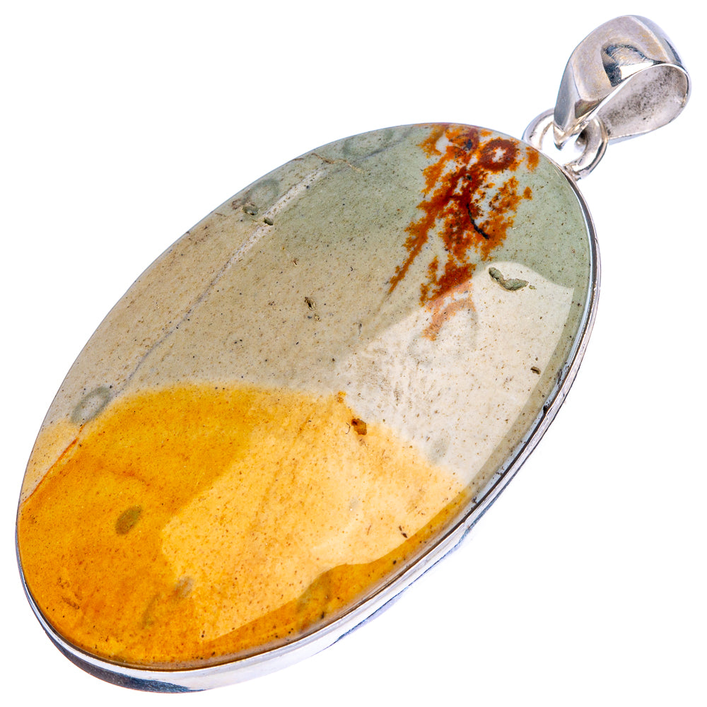 Mookaite Pendant 1 7/8" (925 Sterling Silver) P43139