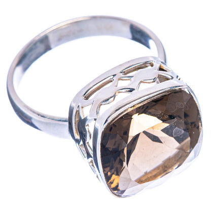 Smoky Quartz Ring Size 8.25 (925 Sterling Silver) R147104