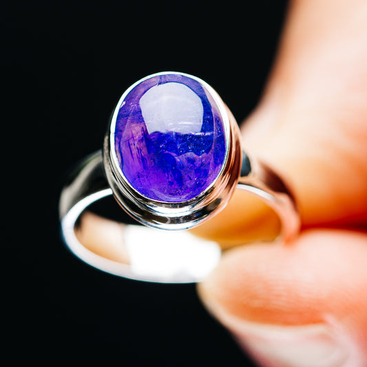 Premium Tanzanite Ring Size 6 (.925 Sterling Silver)