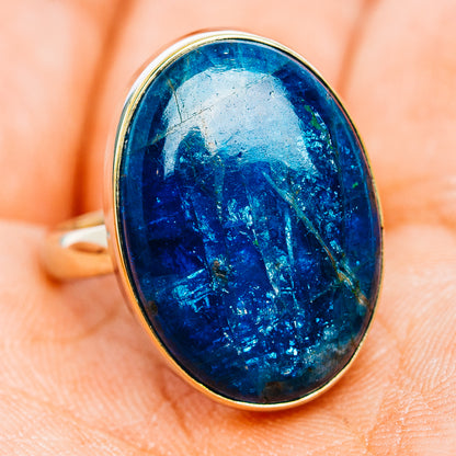 Apatite Ring Size 8.5 (German Silver)