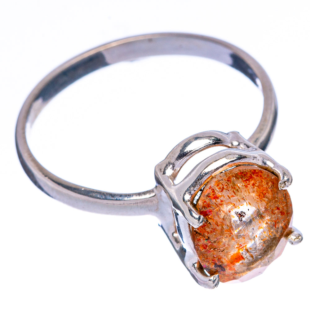 Rare Sunstone Ring Size 7 (925 Sterling Silver) R146560