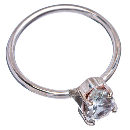 Aquamarine Ring Size 7.75 (.925 Sterling Silver)