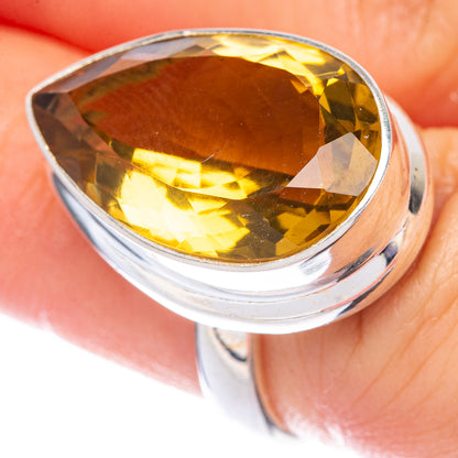 Citrine Ring Size 6.5 (925 Sterling Silver) R144841