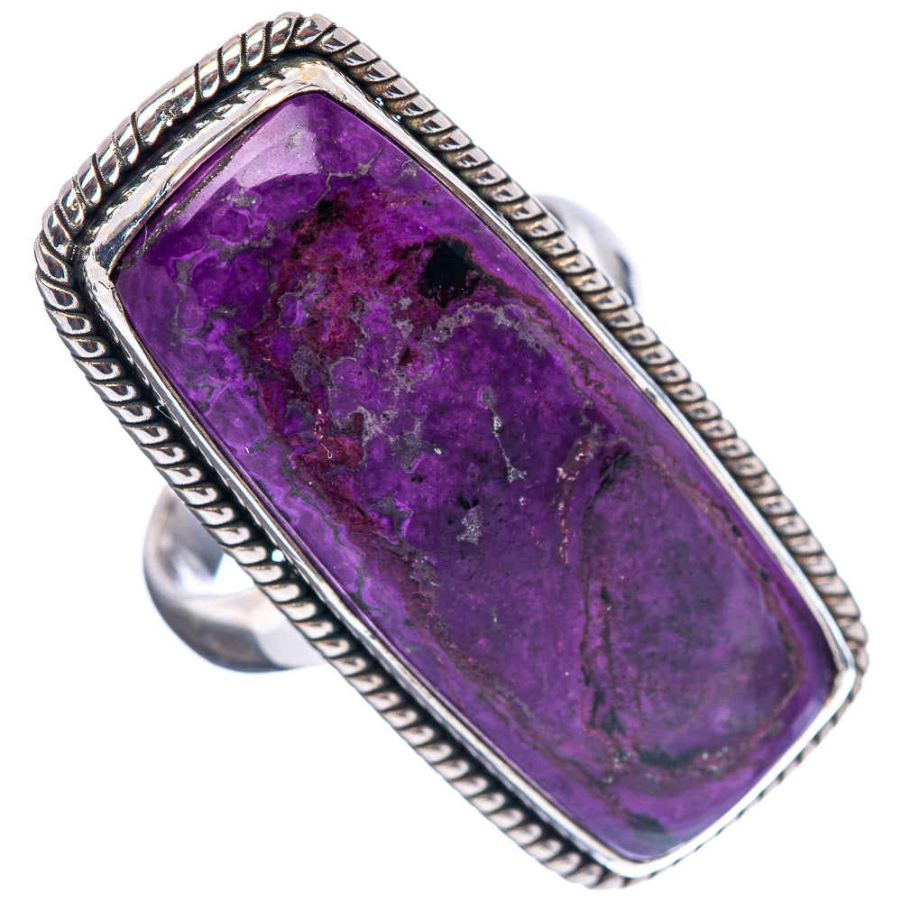 Premium Sugilite Ring Size 8 (.925 Sterling Silver)