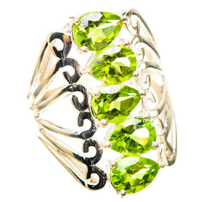 Peridot Ring Size 6.75 (925 Sterling Silver) RING138709