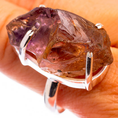 Large Raw Ametrine Ring Size 10.75 (925 Sterling Silver) R141180