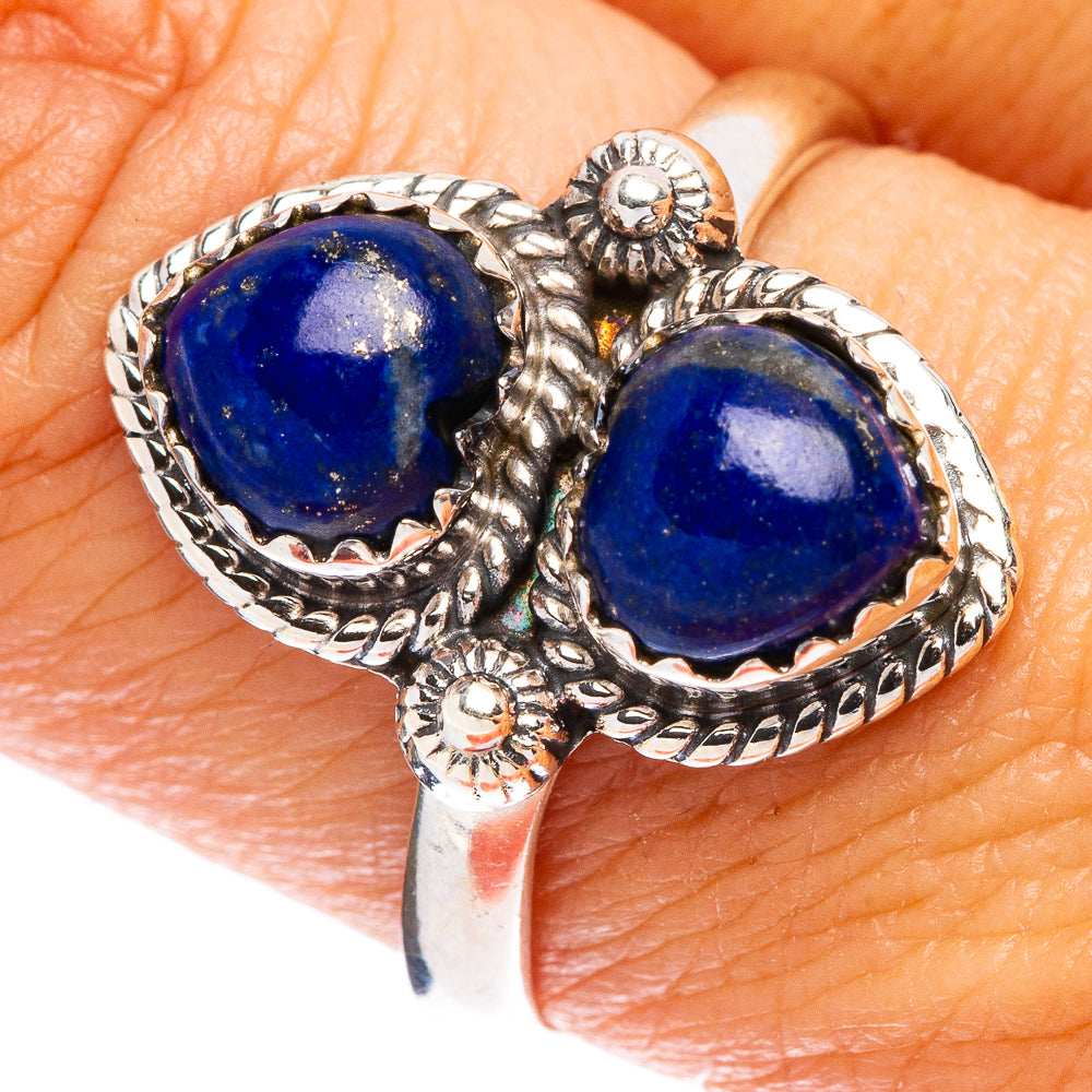 Lapis Lazuli Ring Size 9 (925 Sterling Silver) R146844