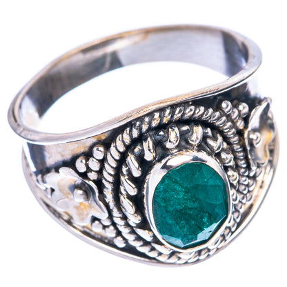 Green Sillimanite 925 Sterling Silver Ring Size 7 (925 Sterling Silver) R5427