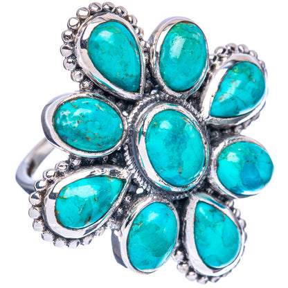 Arizona Turquoise Ring Size 8 (925 Sterling Silver)