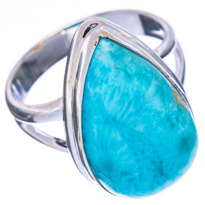 Larimar Ring Size 6.5 (925 Sterling Silver) R2242