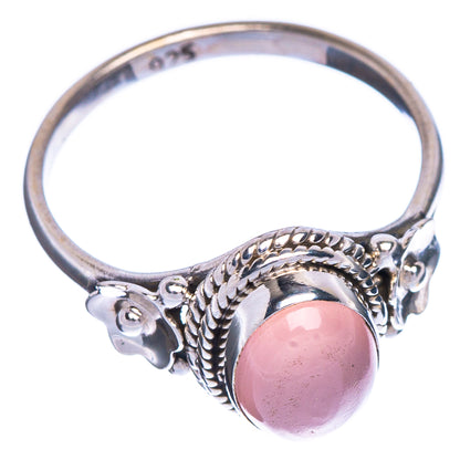 Rose Quartz Dainty Ring Size 5 (925 Sterling Silver) R147065
