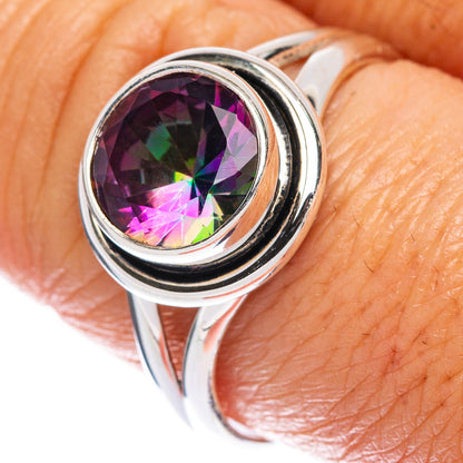 Mystic Topaz Ring Size 8.75 (925 Sterling Silver) R146653
