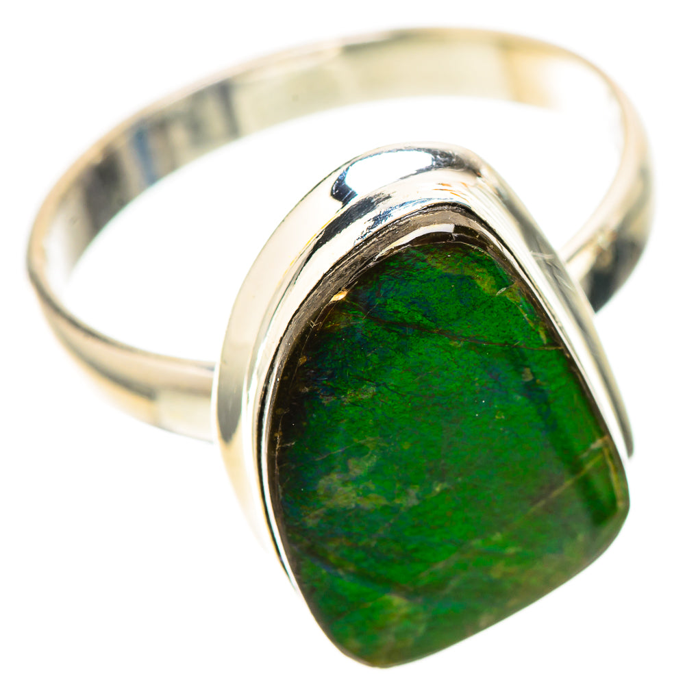 Canadian Ammolite Ring Size 10.75 (925 Sterling Silver) RING139770