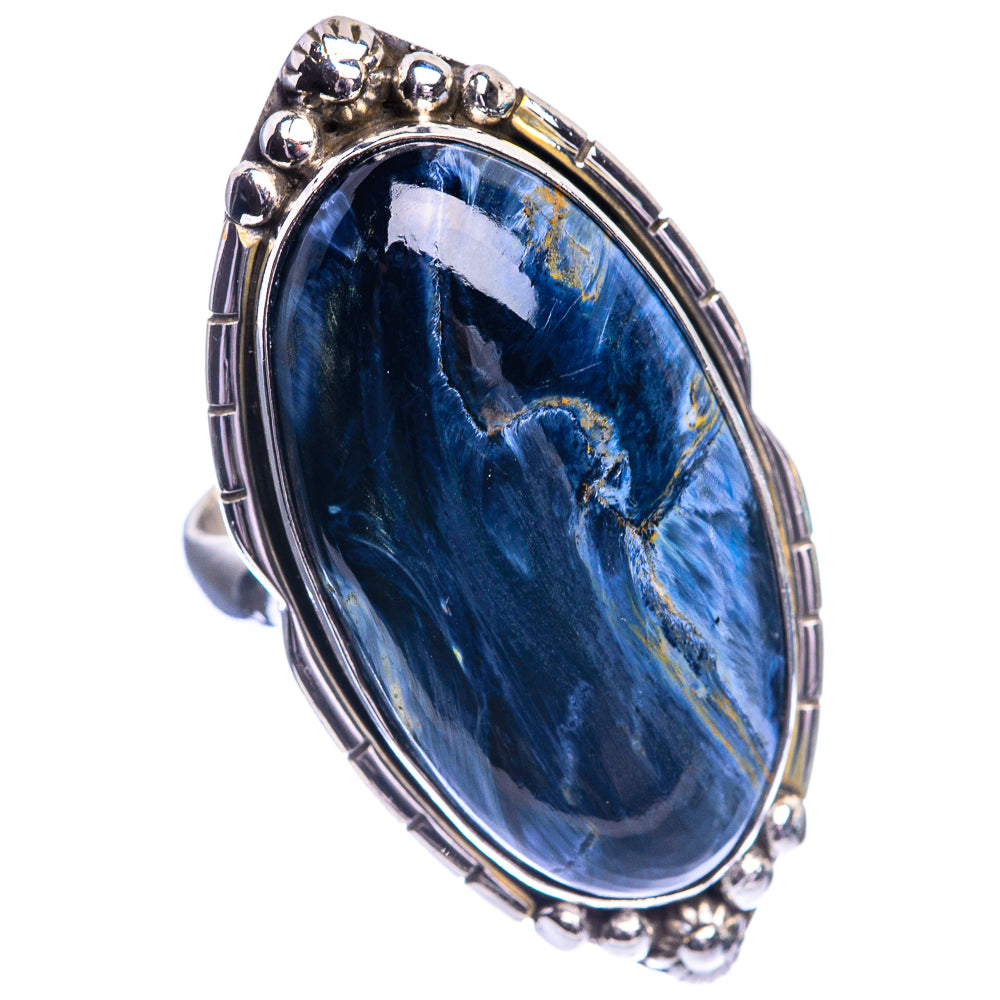 Large Pietersite Ring Size 7.5 (925 Sterling Silver) R144213