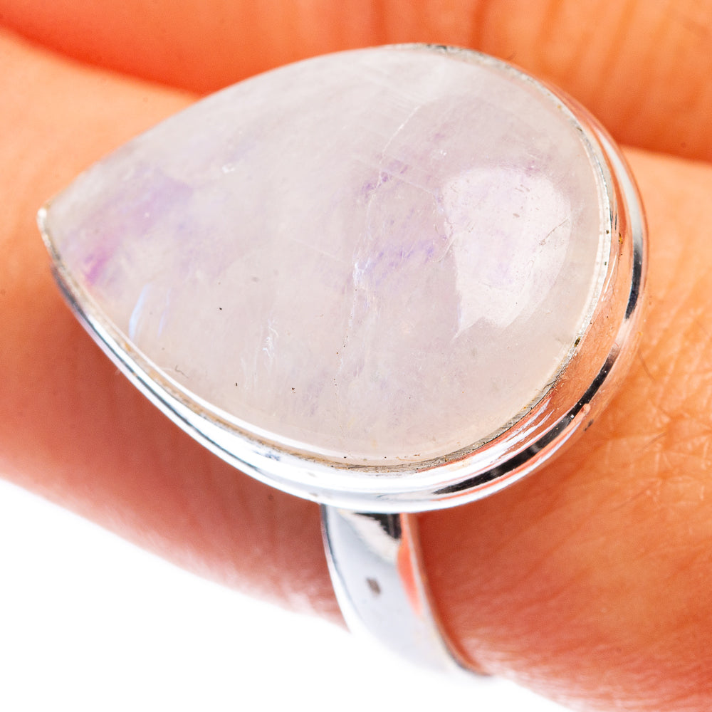 Rainbow Moonstone Ring Size 9.75 (925 Sterling Silver) RING143252