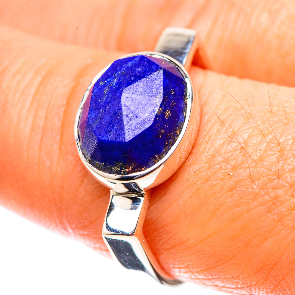 Premium Lapis Lazuli Ring Size 8 (925 Sterling Silver) RING138102