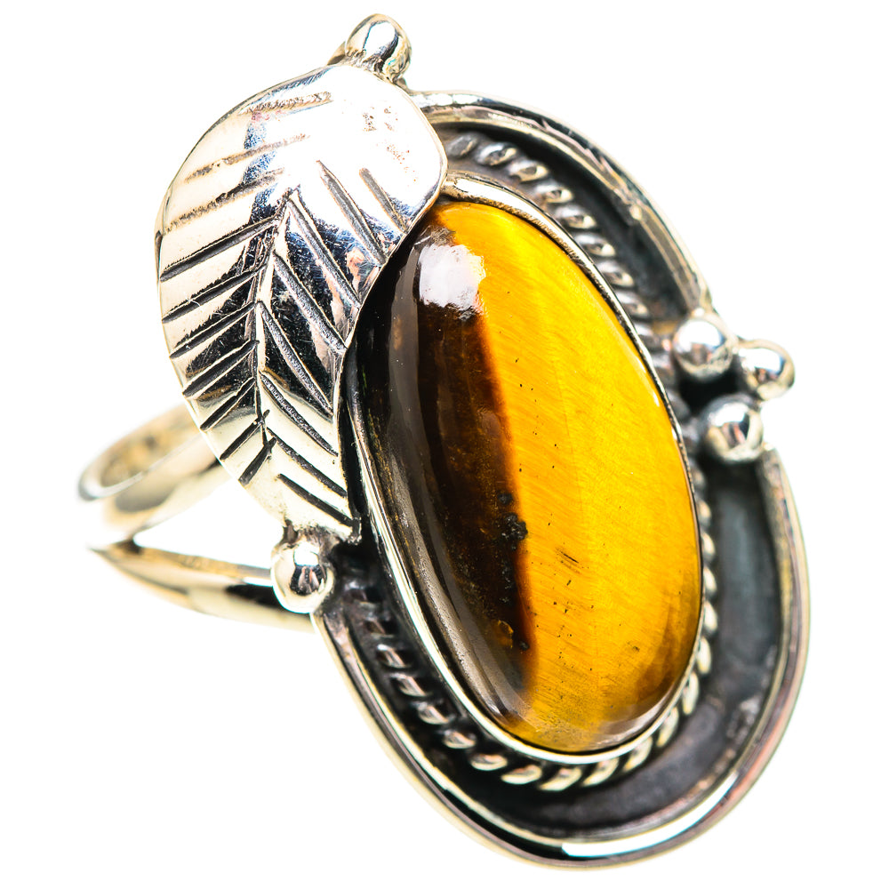 Tiger Eye 925 Sterling Silver Ring Size 8.75 (925 Sterling Silver) RING139585