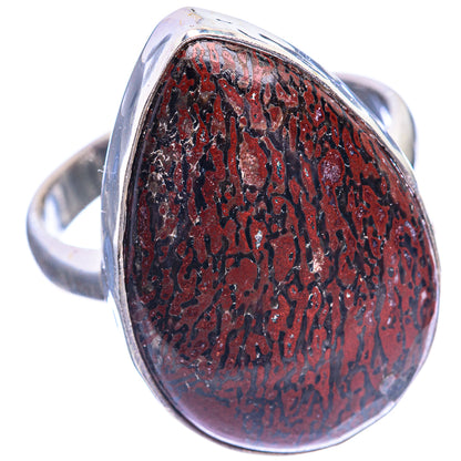 Large Dinosaur Bone Ring Size 12.5 (925 Sterling Silver) R143156