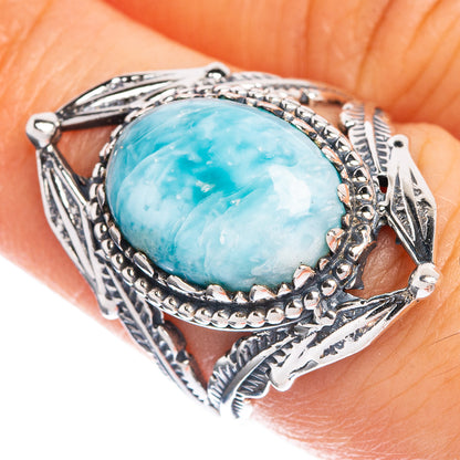 Larimar Ring Size 7 (925 Sterling Silver) R144286