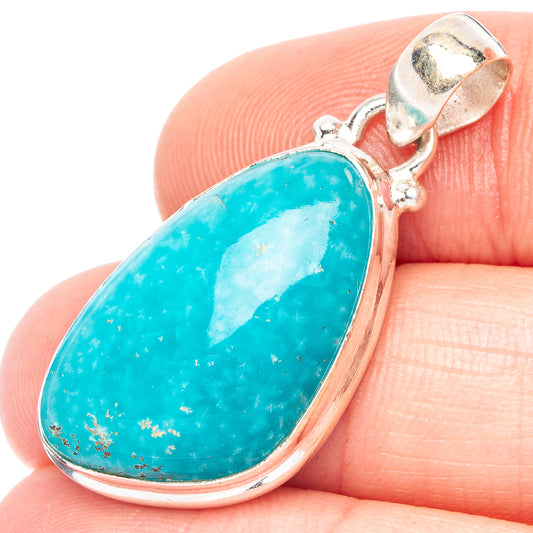 Rare Smithsonite Pendant 1 3/8" (925 Sterling Silver) P43981