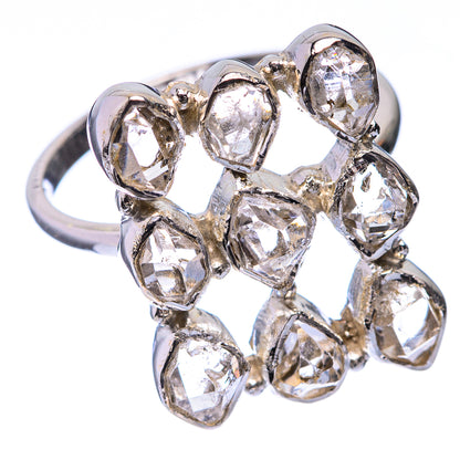Premium Herkimer Diamond Ring Size 8.25 (925 Sterling Silver) R141849