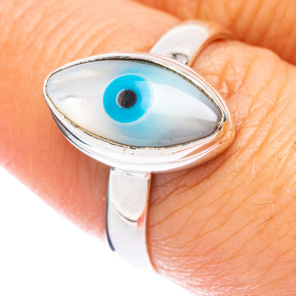 Evil Eye Ring Size 8 (925 Sterling Silver) R146780