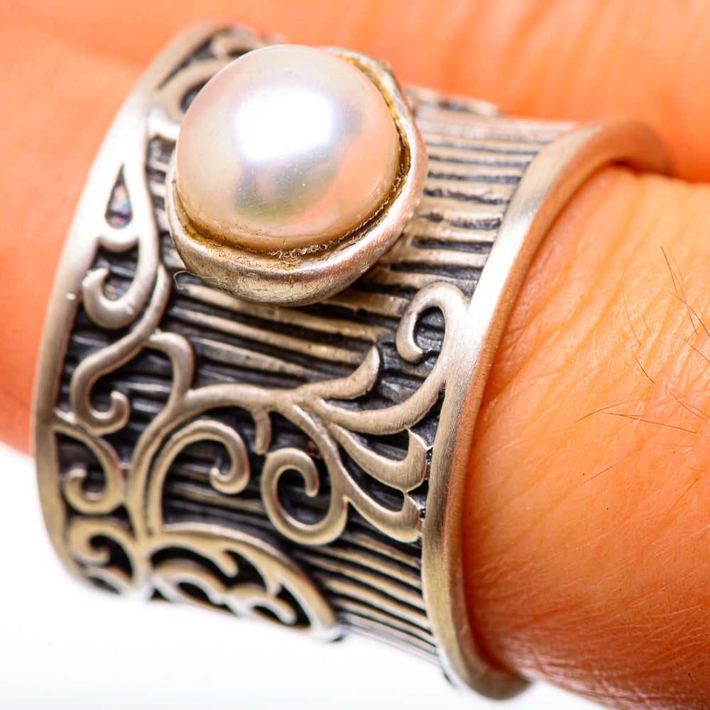 Large Cultured Pearl Ring Size 7 (925 Sterling Silver) RING138942