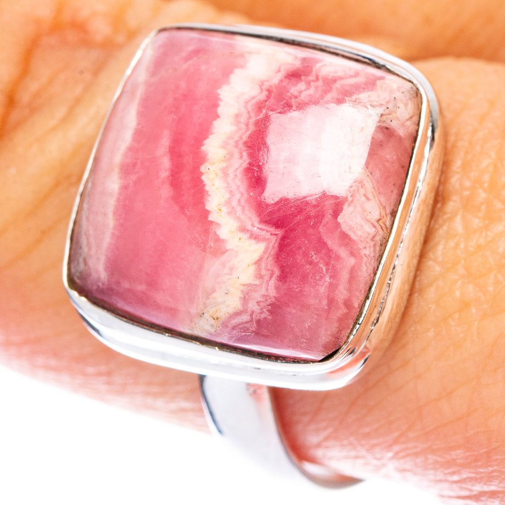 Rhodochrosite Ring Size 9 (925 Sterling Silver) R146758