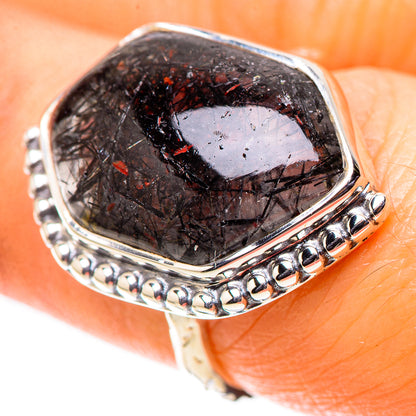 Premium Tourmalinated Quartz Ring Size 7 (925 Sterling Silver) RING138060