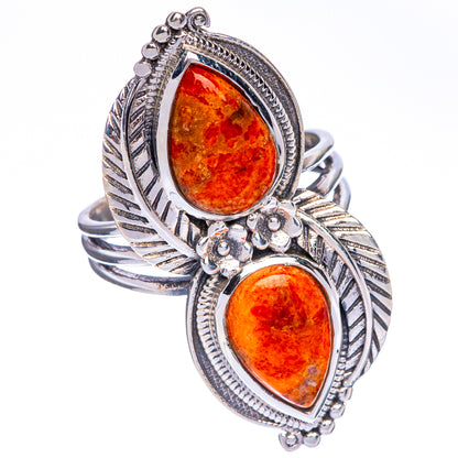 Large Sponge Coral Ring Size 9 (925 Sterling Silver) R147242