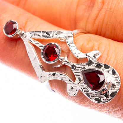 Premium Garnet Ring Size 6 (925 Sterling Silver) R141745