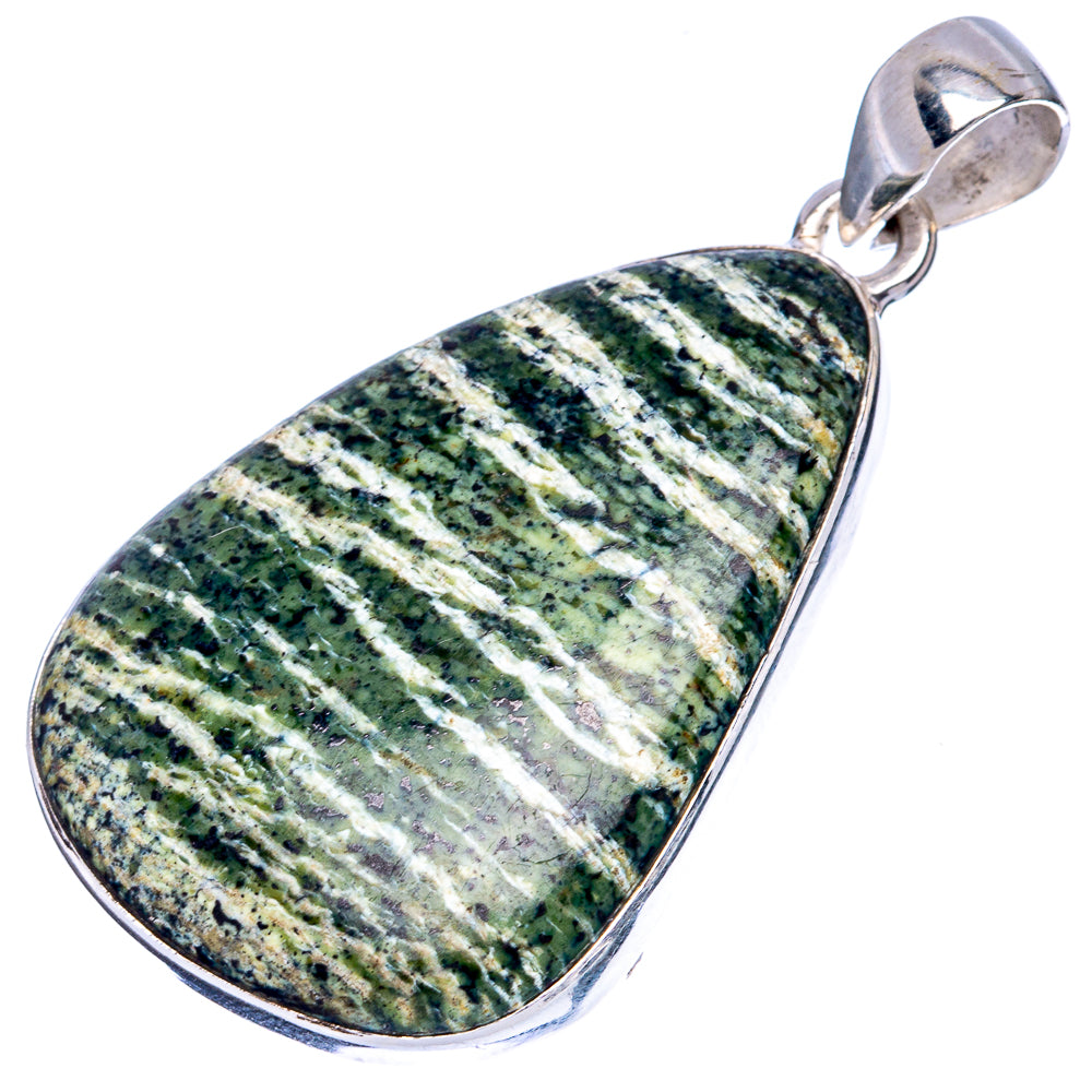 Swiss Opal Pendant 1 5/8" (925 Sterling Silver) P42070