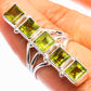 Large Peridot Ring Size 8.25 (925 Sterling Silver) R142364