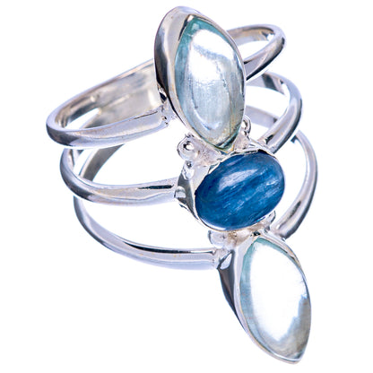 Kyanite, Aquamarine Ring Size 8.25 (925 Sterling Silver) R144390
