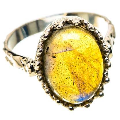 Premium Labradorite Ring Size 8 (925 Sterling Silver) RING138117