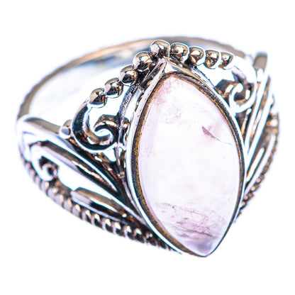 Rose Quartz Ring Size 8.25 (925 Sterling Silver) RING140159