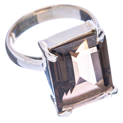 Smoky Quartz Ring Size 6.75 (925 Sterling Silver) R146786