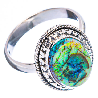 Rare Sterling Opal Ring Size 8.25 (925 Sterling Silver) R4630