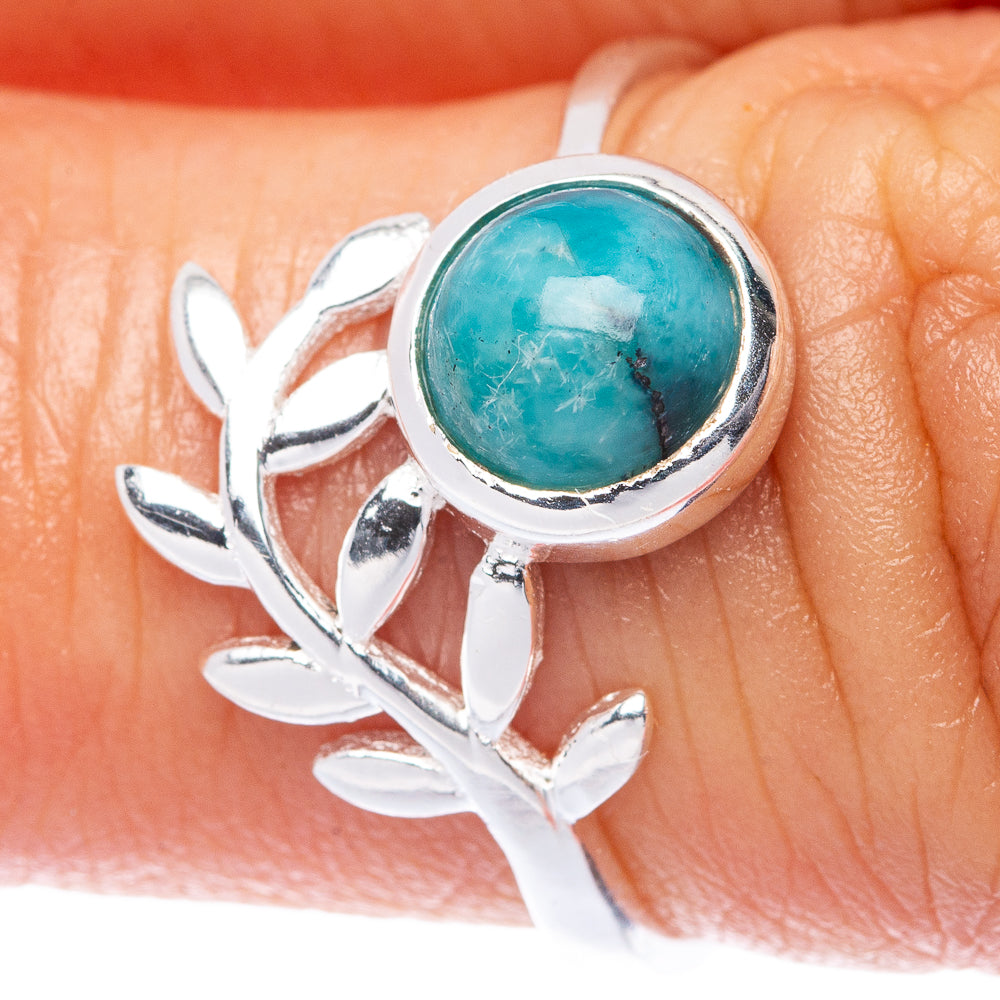Larimar Dainty Ring Size 8 (925 Sterling Silver) R145884